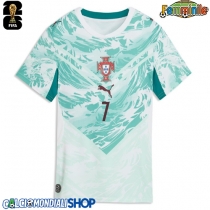 Maglie da calcio Portogallo Cristiano Ronaldo #7 Seconda Maglia Femminile Mondiali 2026  Manica Corta